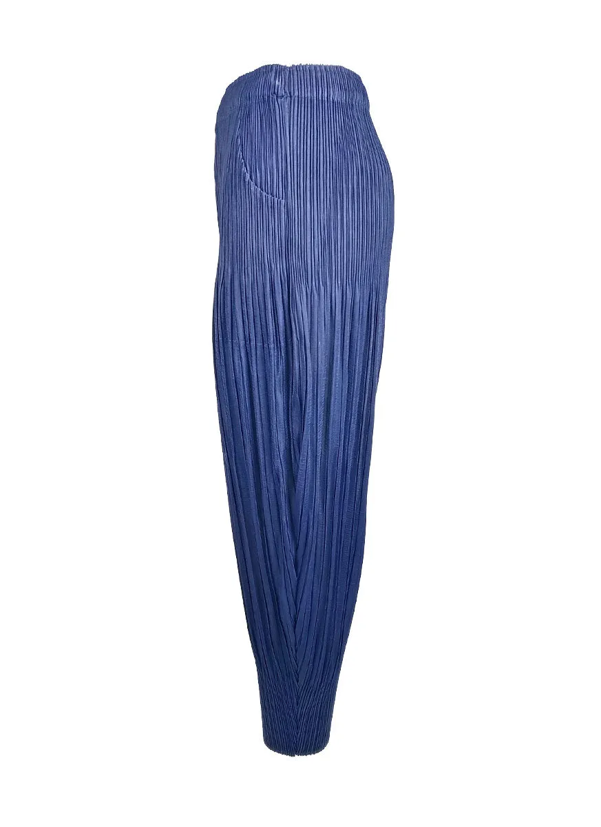 3190069 Pleats Jogger Pants *Dark Blue