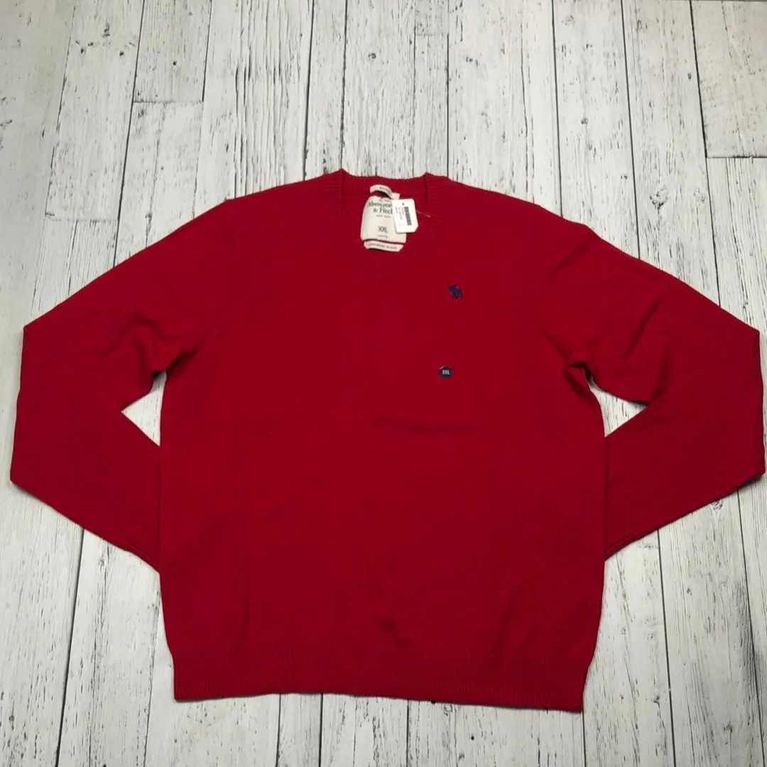 Abercrombie & Fitch red sweater - His XXL