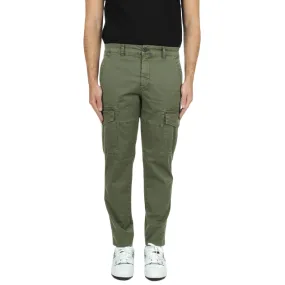 Bomboogie men's trousers with large pockets Comfy Fit PMHACKTGBT 34 olive green