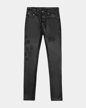CHITCH 999 BLACK WAX JEANS