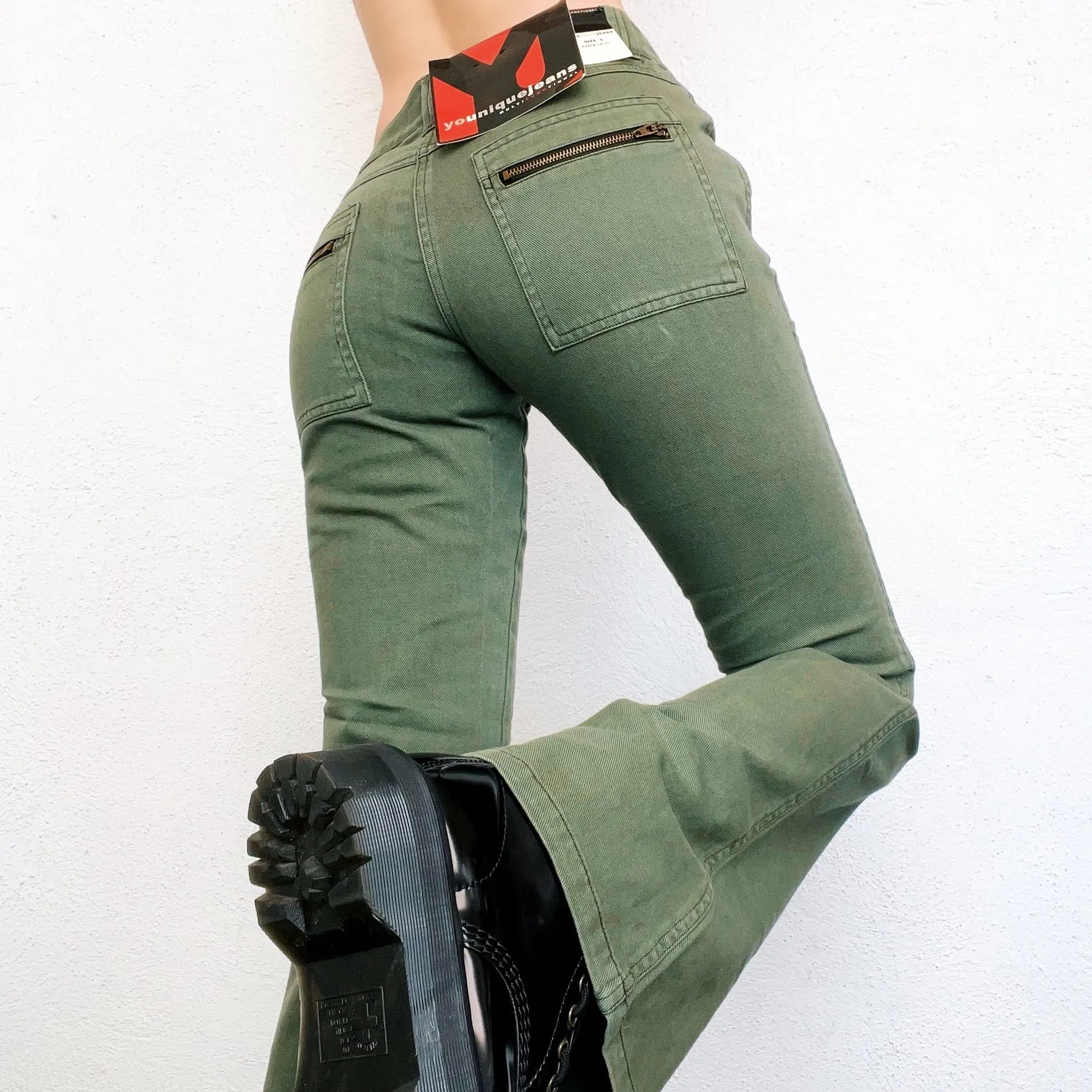 Early 2000s Army Green Cargos
