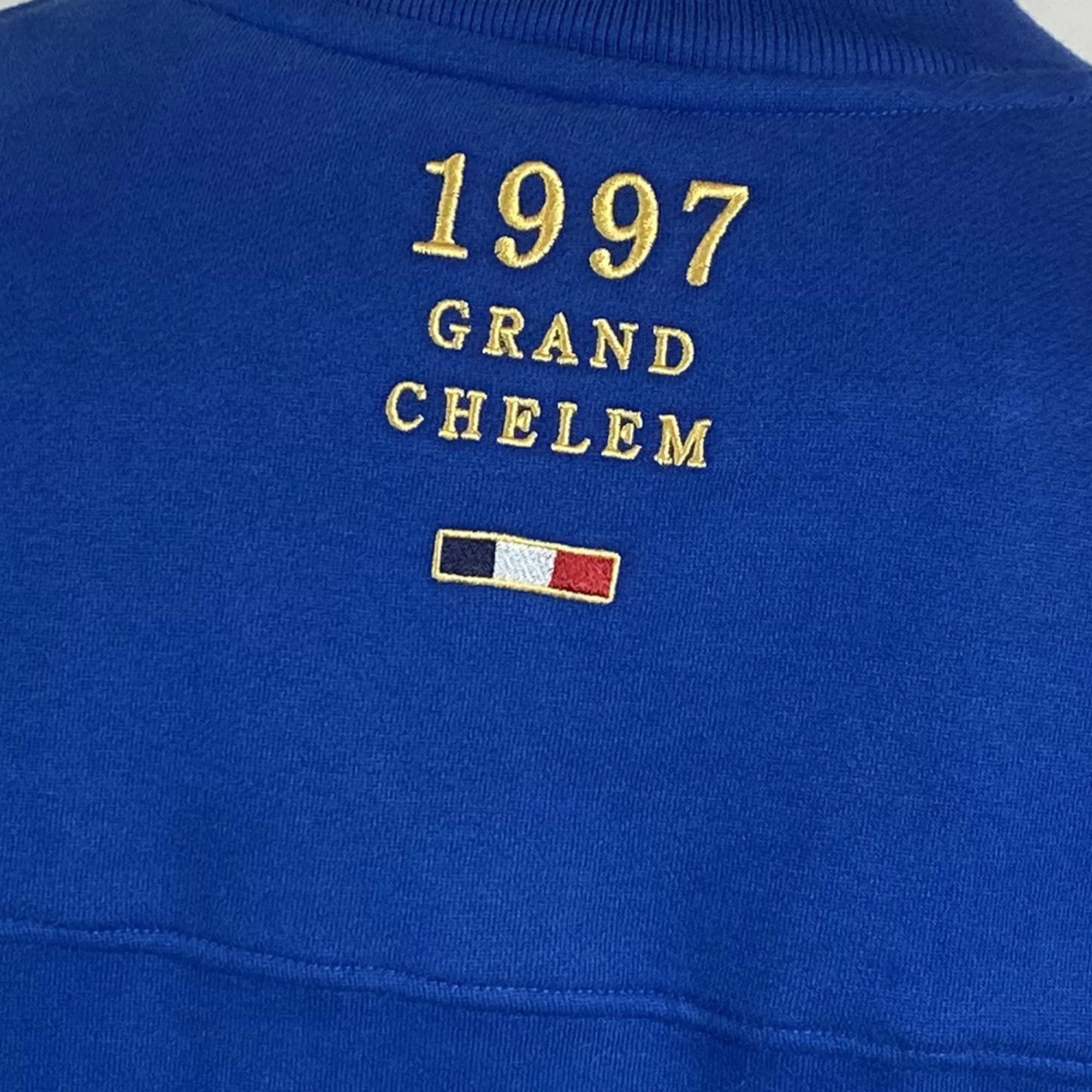 Ellis Rugby France Rugby 1997 Zip Up Sweatshirt