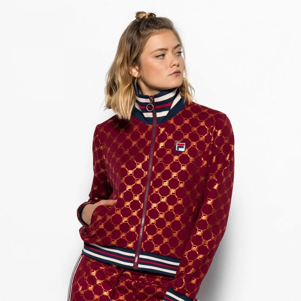 Leridwen Track Jacket by FILA – Stylish and Comfortable Womens Athletic Wear