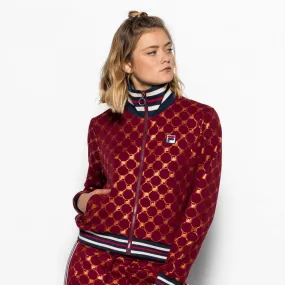 Leridwen Track Jacket by FILA – Stylish and Comfortable Womens Athletic Wear