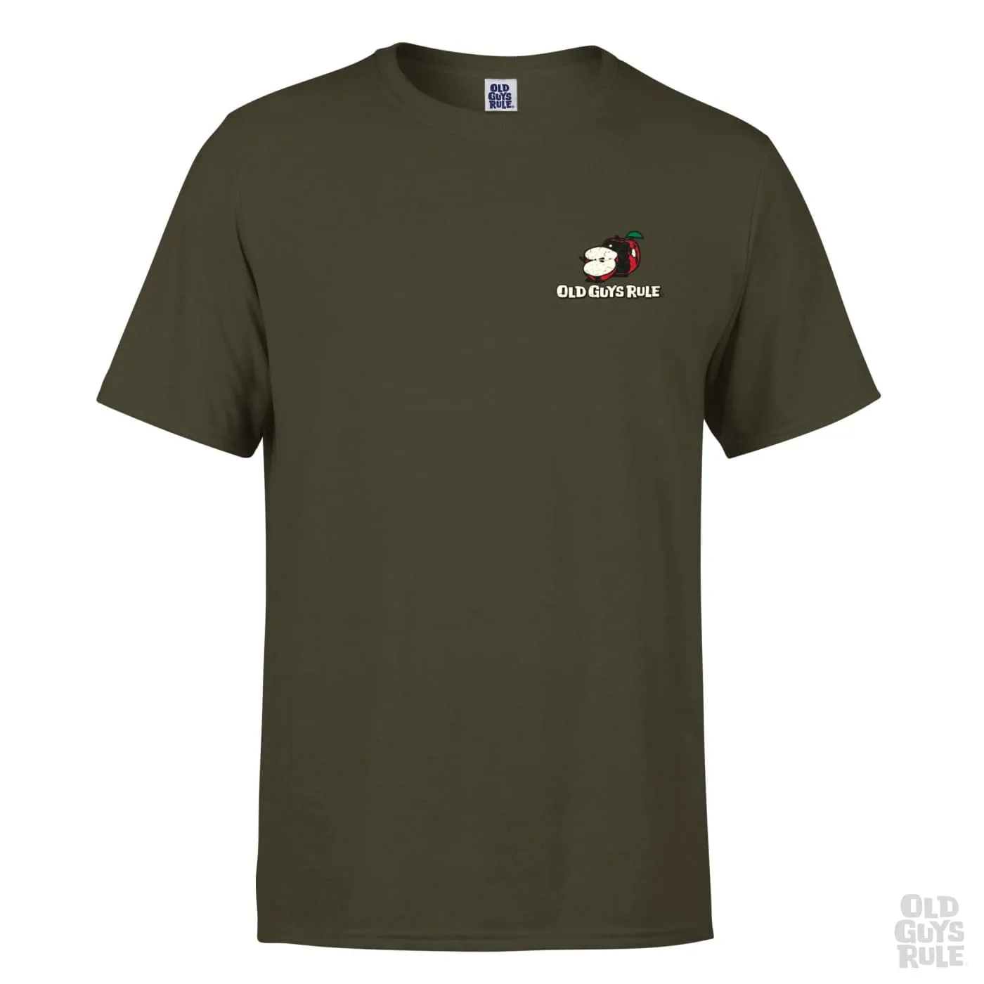 'Five-A-Day III' T-shirt - Olive