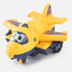 Smart Vehicle Toy: Friction-Powered Transforming Plane