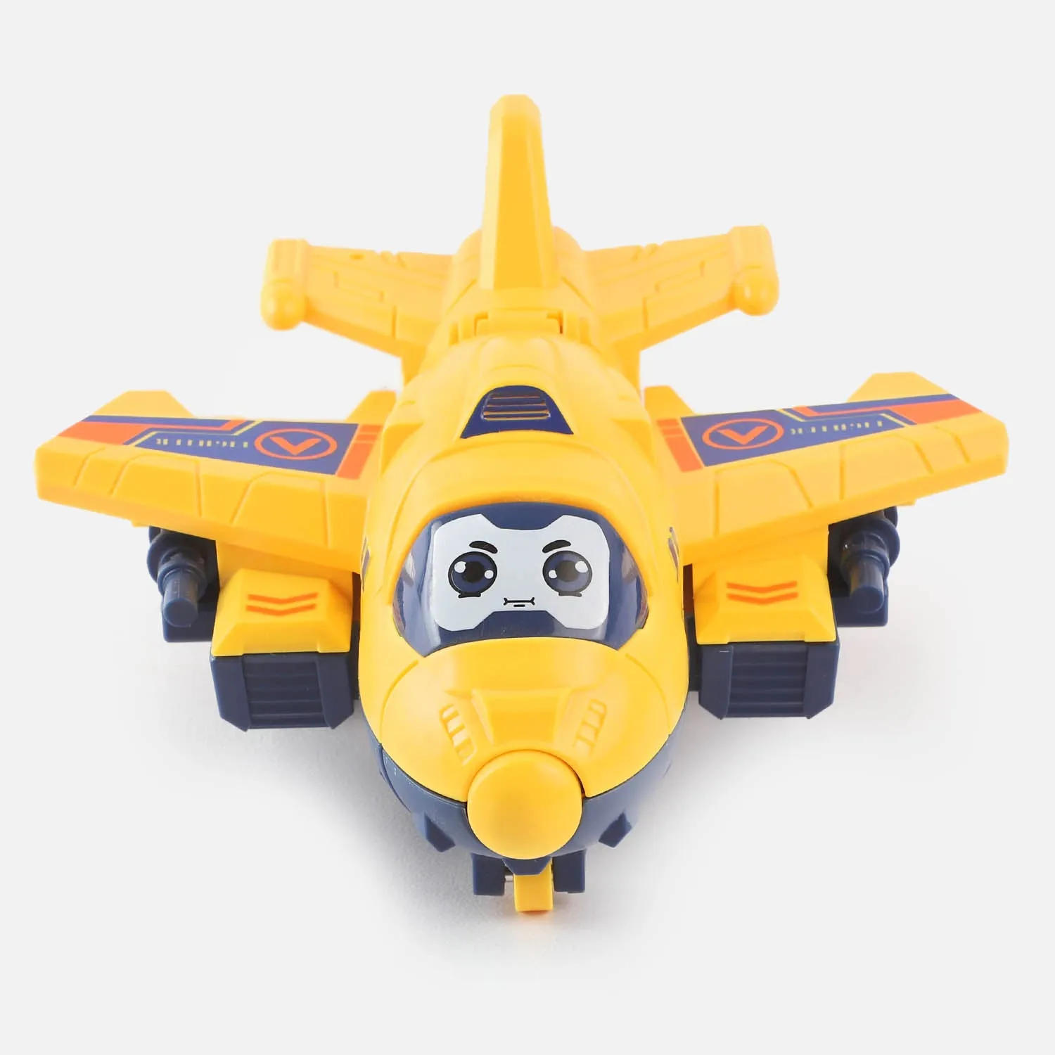 Smart Vehicle Toy: Friction-Powered Transforming Plane