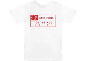 Giftngon - Vlone Style Pop Smoke Stop Snitching T-Shirt