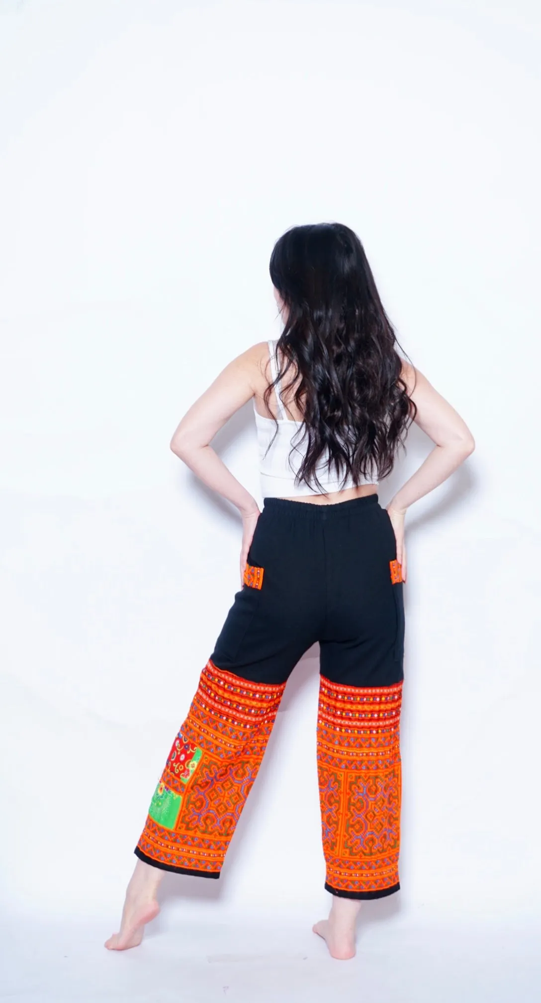 Hill Tribe Crop Pants (Small 22-30")