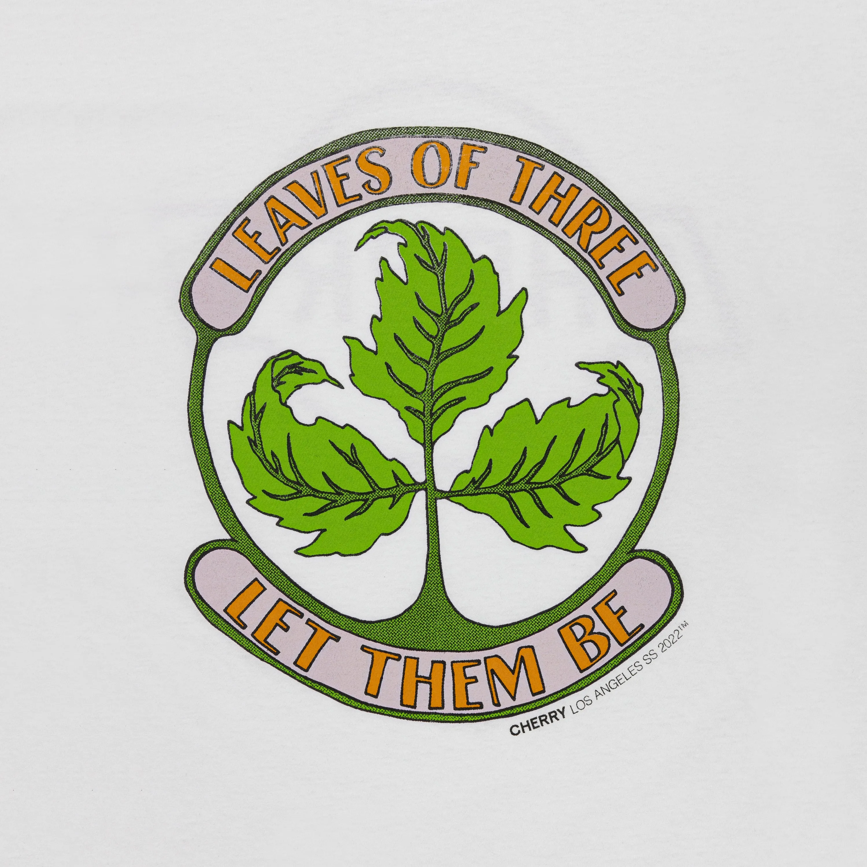 Leaves of Three Tee (White)