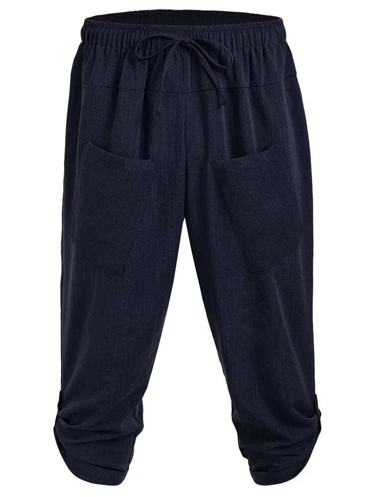 Linen Harem Beach Yoga Pants (US Only)