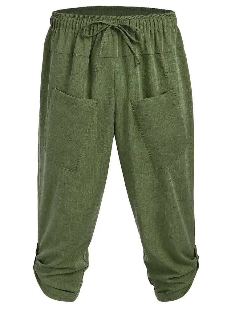 Linen Harem Beach Yoga Pants (US Only)