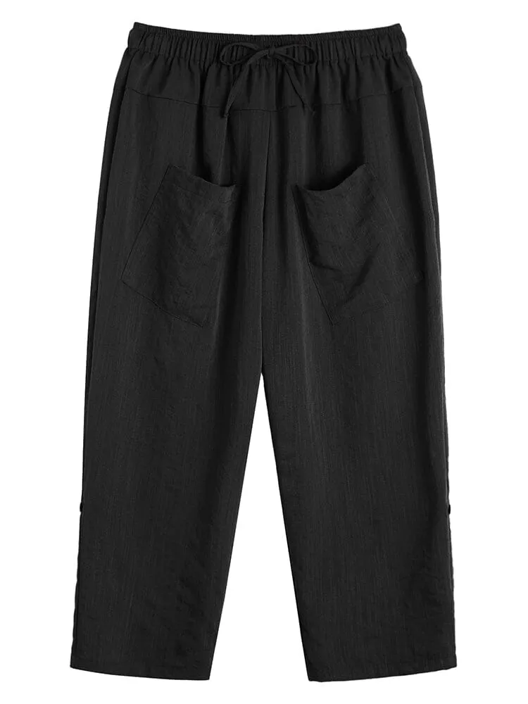 Linen Harem Beach Yoga Pants (US Only)