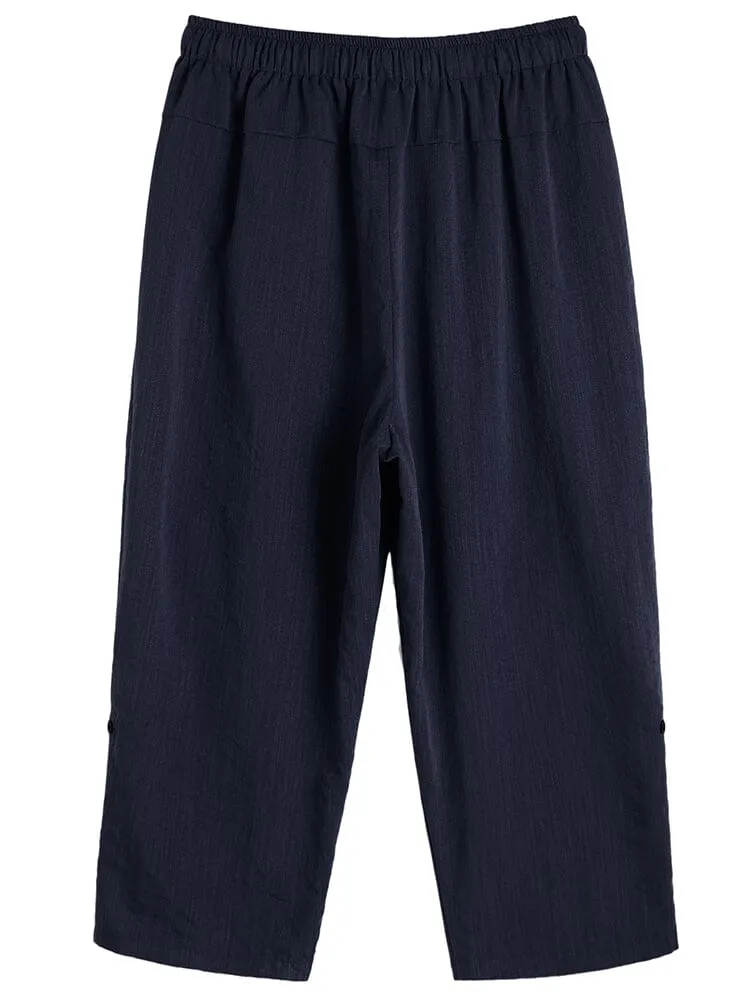 Linen Harem Beach Yoga Pants (US Only)