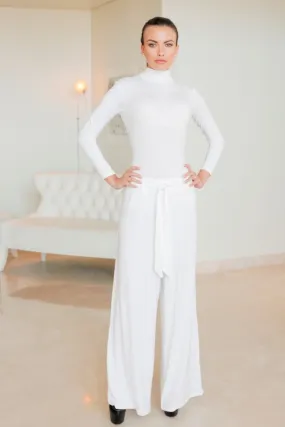 Loose Fit Flowy Pants With Several Colors With A Belt