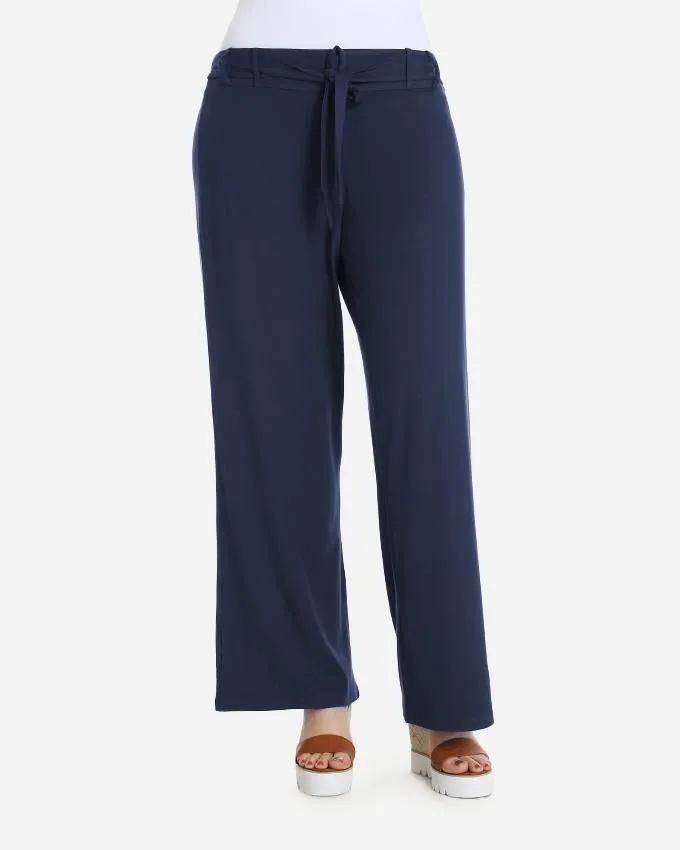Loose Fit Flowy Pants With Several Colors With A Belt