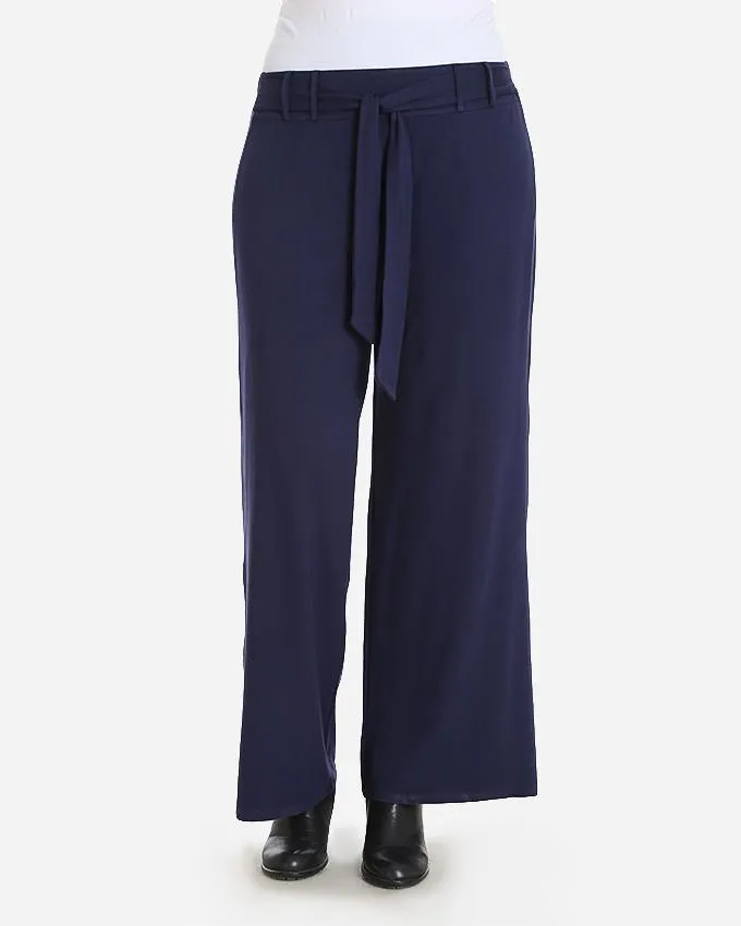 Loose Fit Flowy Pants With Several Colors With A Belt