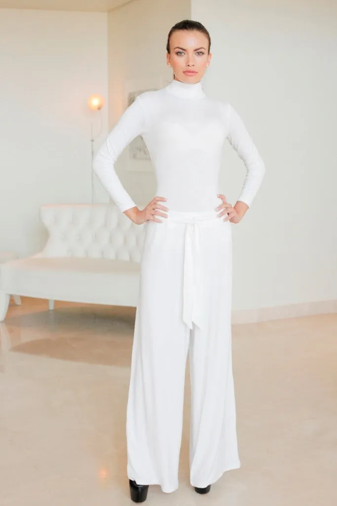 Loose Fit Flowy Pants With Several Colors With A Belt