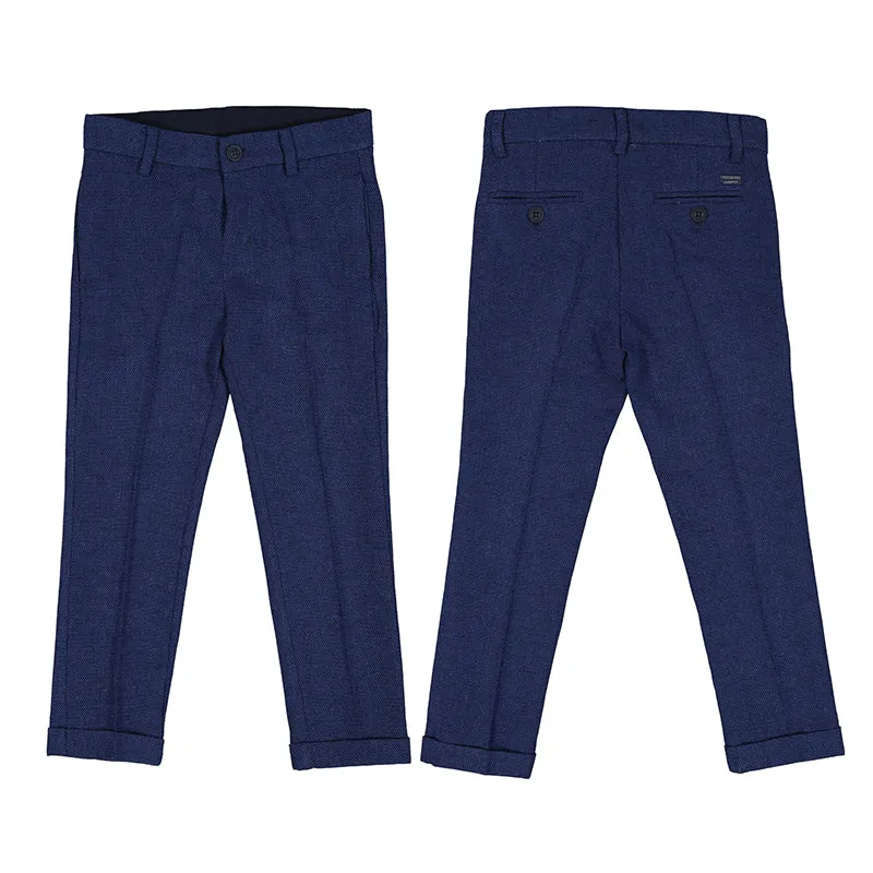 Mayoral Mini Navy Tailored Pants _3514-82