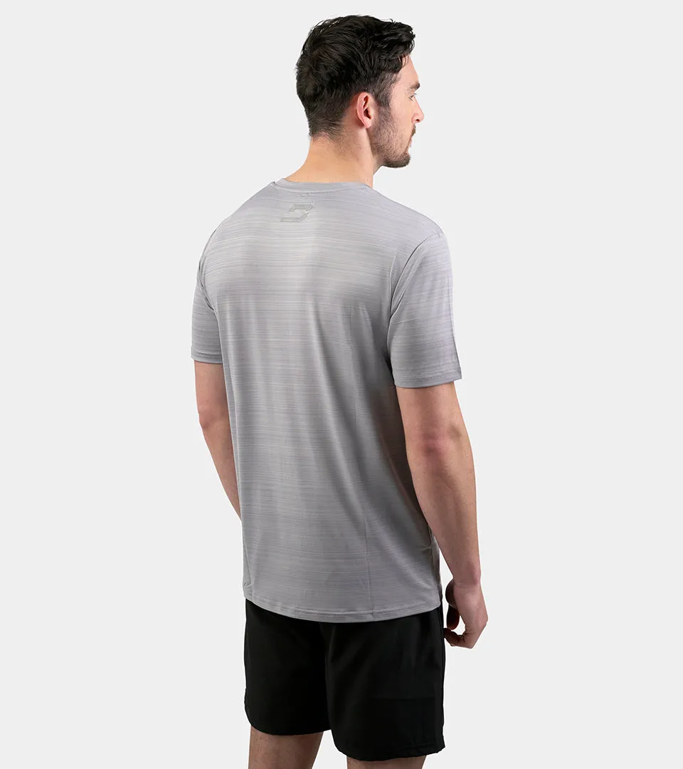 MEN'S MICRO SPORT T-SHIRT - GREY