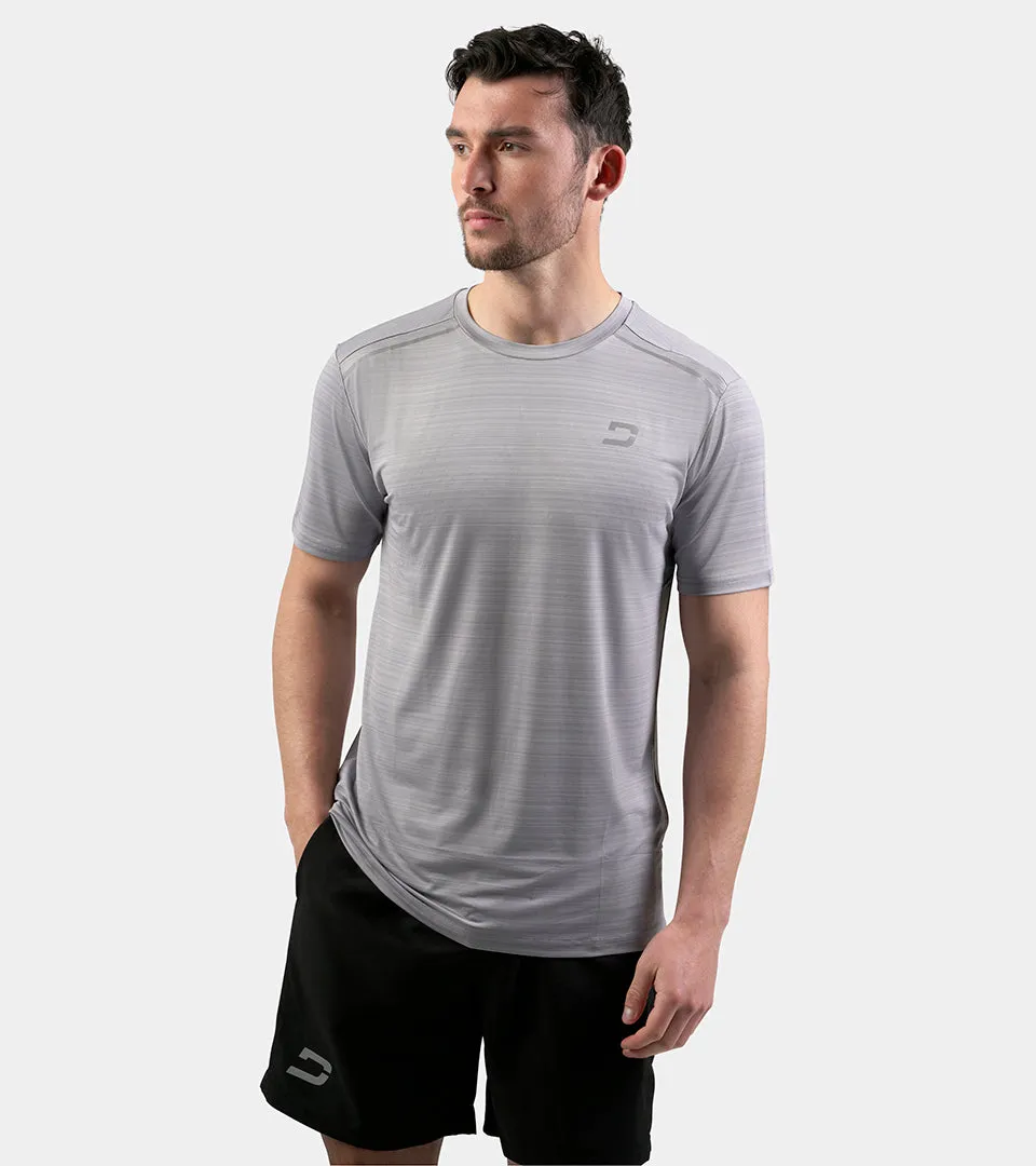 MEN'S MICRO SPORT T-SHIRT - GREY