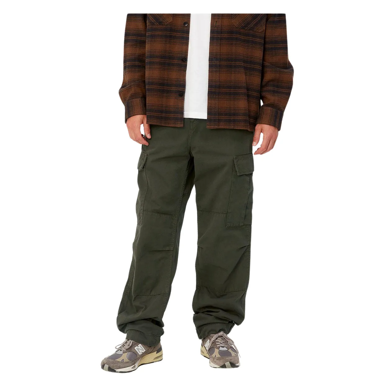 Pantaloni Uomo Carhartt WIP Regular Cargo Verde