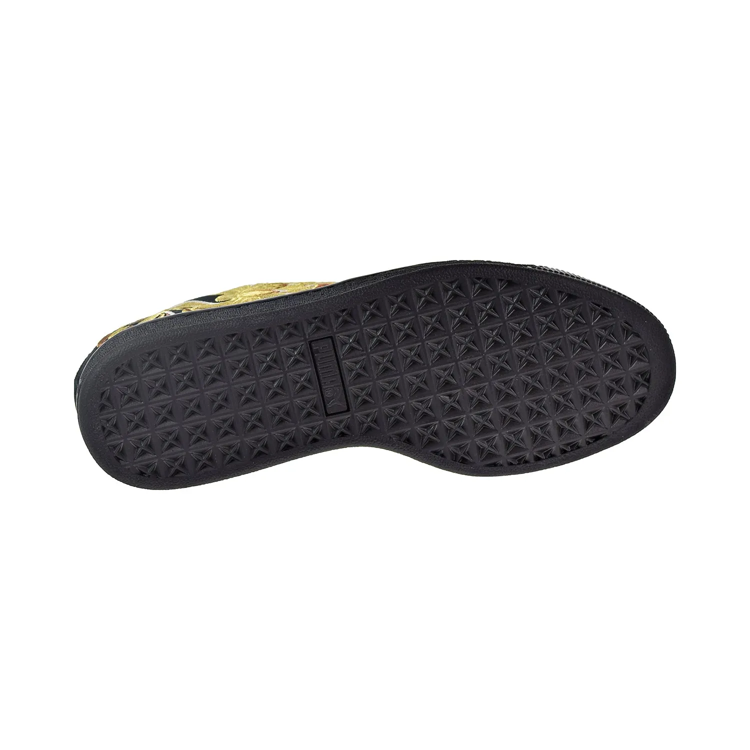 Puma Suede Hyper Emb Women's Shoes Puma Black/Puma Team Gold