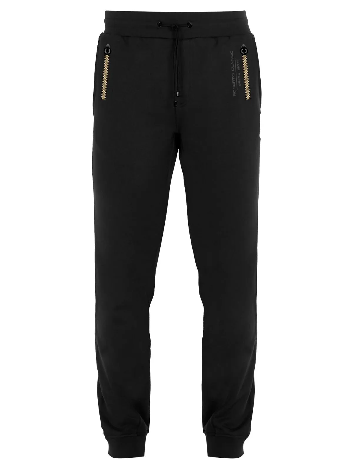 Slim Jogger Pants with Zippers