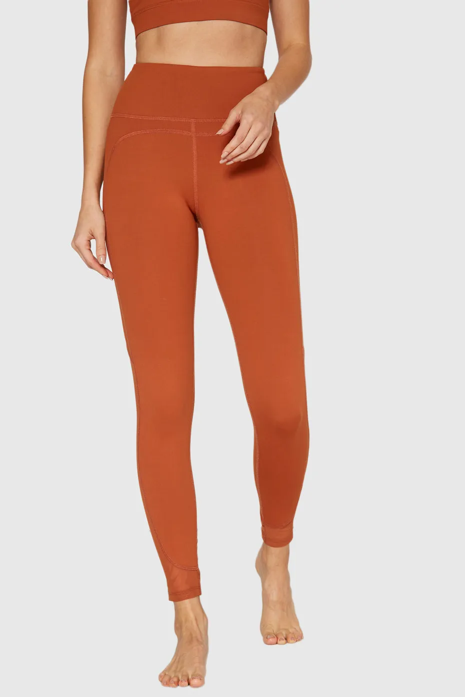 Slim Mesh Leggings