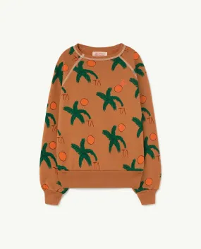The Animals Observatory | Shark Sweatshirt Brown