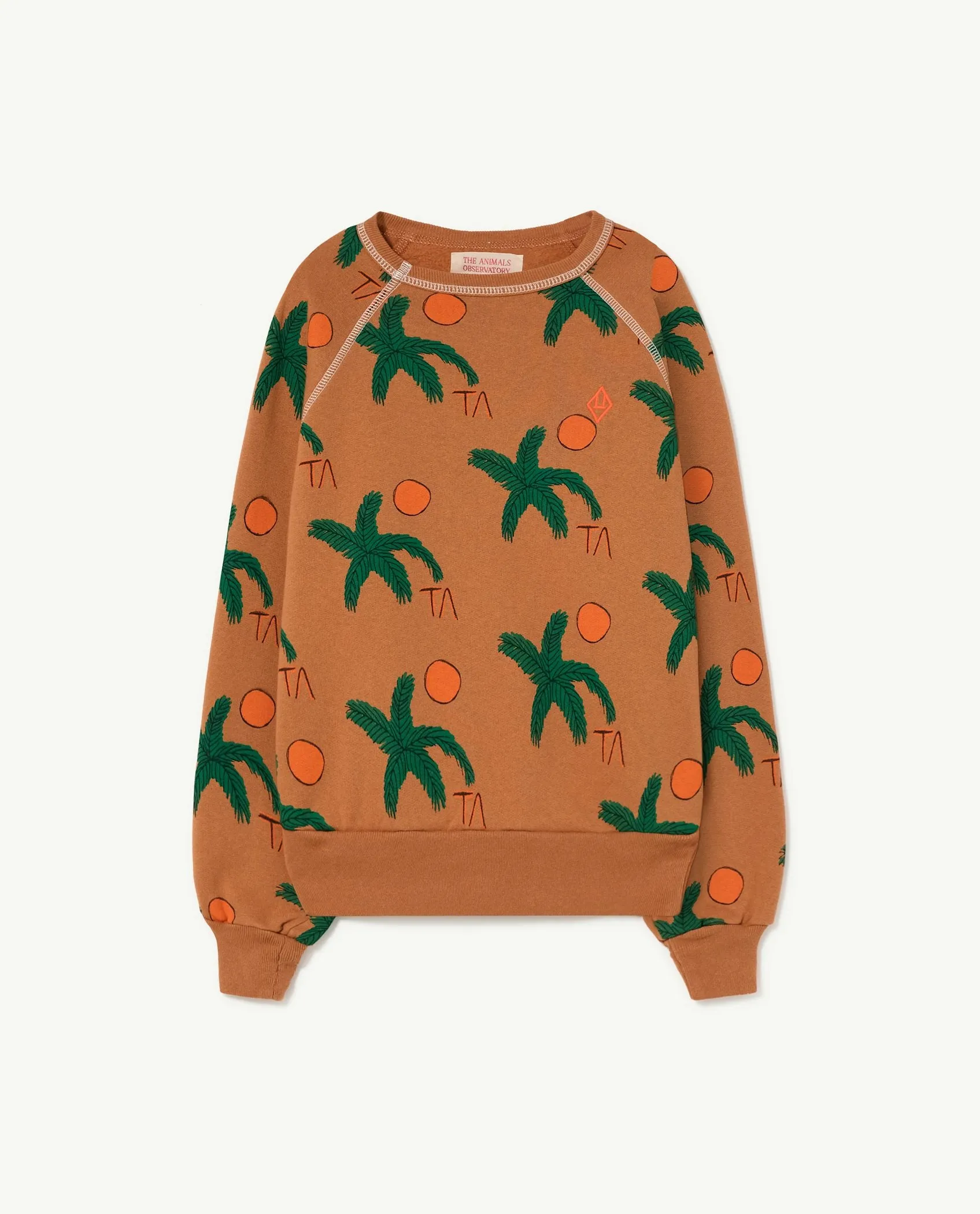 The Animals Observatory | Shark Sweatshirt Brown