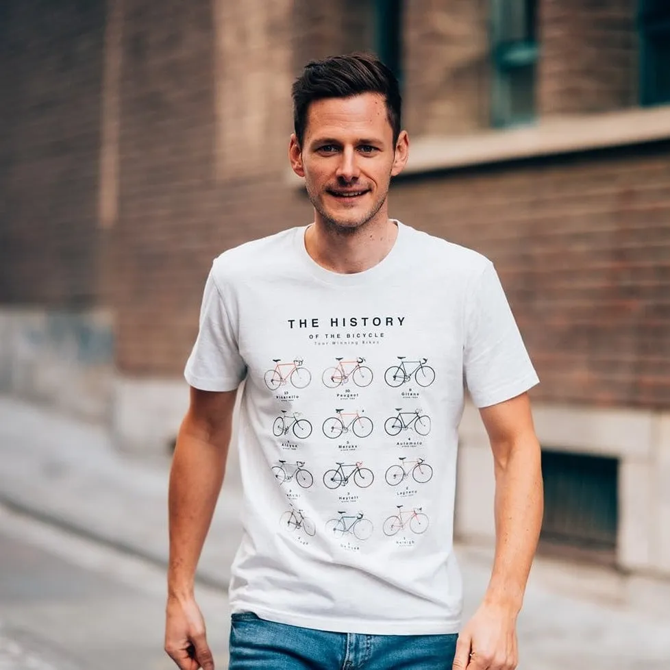 THE VANDAL HISTORY OF THE BICYCLE 2.0 Men's T-Shirt