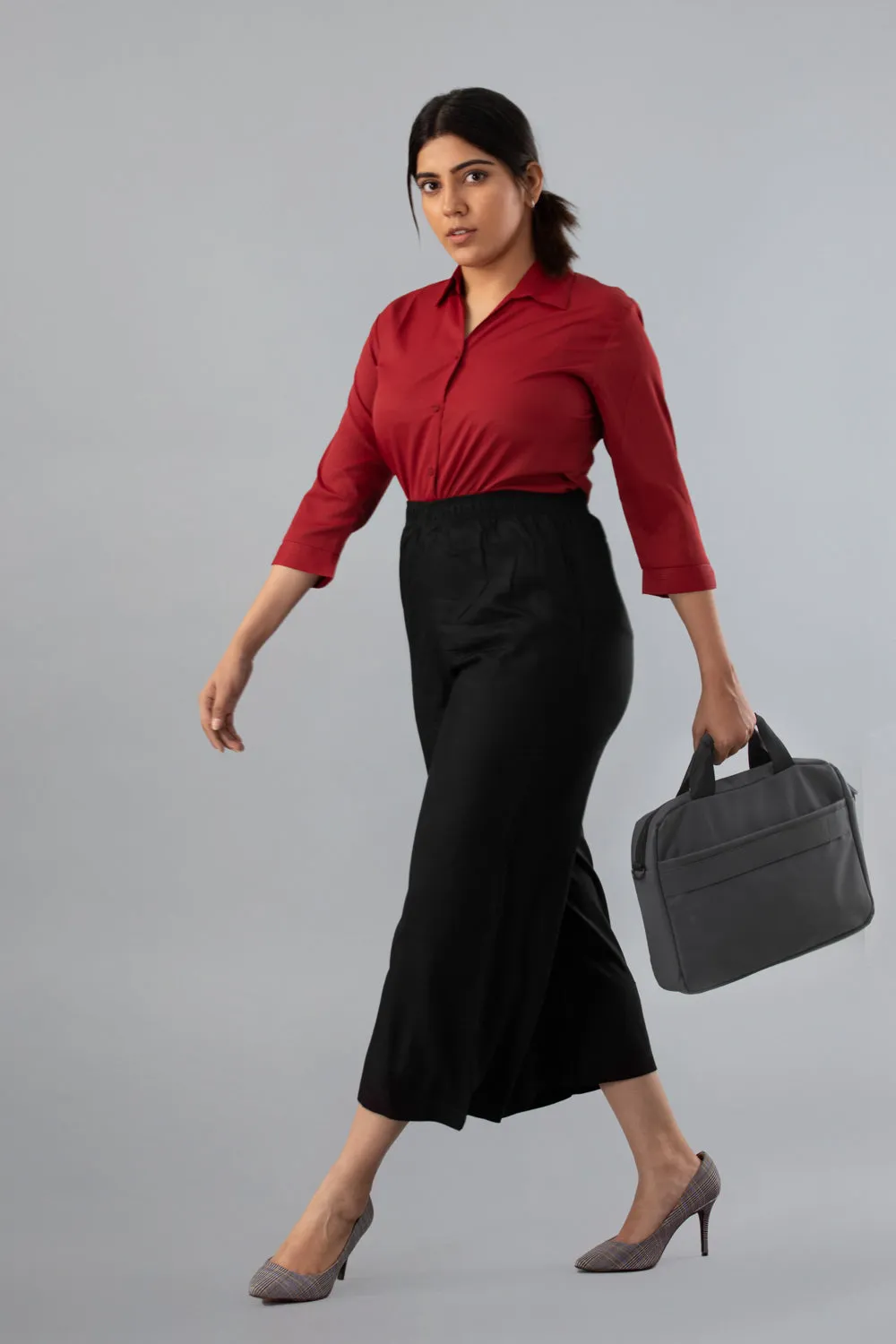 Women Women Black Palazzos